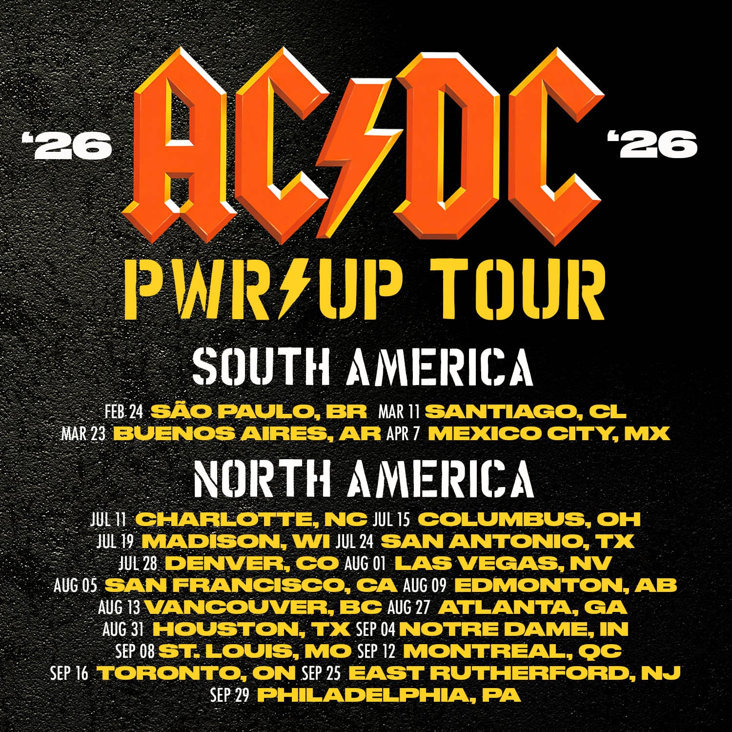 AC/DC Brazil 2026: Official Dates, MorumBIS Venue & The Pretty Reckless
